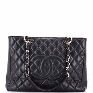 Chanel Grand Shopping Tote Quilted Calfskin